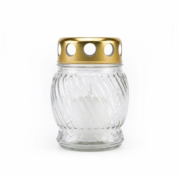 Candelă de sticlă LA 72 - Transparent