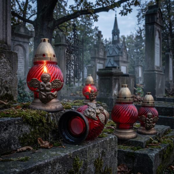 Set candele de sticlă LA 152 AN