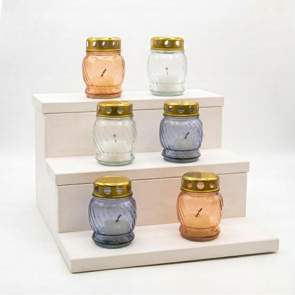 Set Candele Sticla LA 72 LT