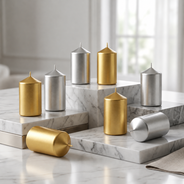 Lumanari Advent Metalice Lumânare ADVENT METALIC