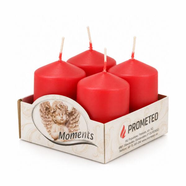 Set Lumanari Advent Rosu V2 Lumânare ADVENT